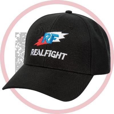 Бейсболка Real Fight черн.