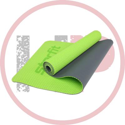 Коврик для йоги Starfit FM-202, TPE перфорированный, 173 x 61 см