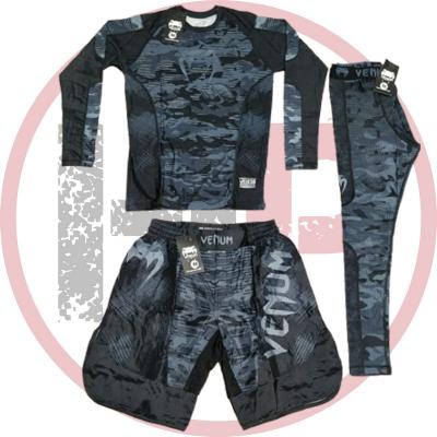 Комплект Компрессионной Одежды Defender Fightshorts Gray
