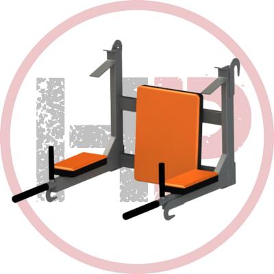 Брусья-стойки на шведскую стенку облегченные  ProfiGym-ТК-0070-J