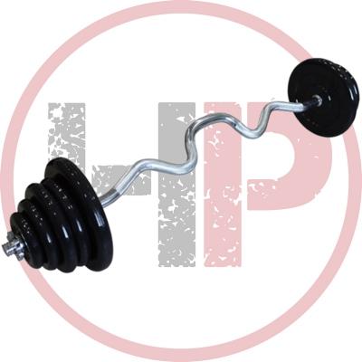 Штанга тренировочная «PROFIGYM» W-образная, хромированная