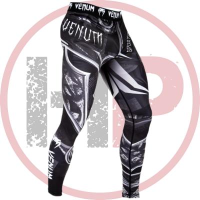 Компрессионные штаны Venum Gladiator 3.0 Black/White