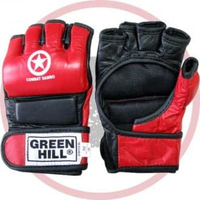 Перчатки для MMA Green Hill Combat Sambo MMC-0026cs Кожа